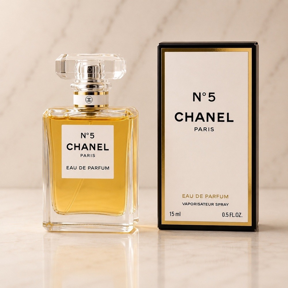 Chanel N5 Eau de Parfum Mini Travel Spray for Women Size 15mL